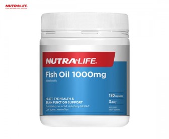 Nutralife 纽乐 深海鱼油1000mg 180粒 Nutralife 纽乐 深海鱼油1000mg 180粒